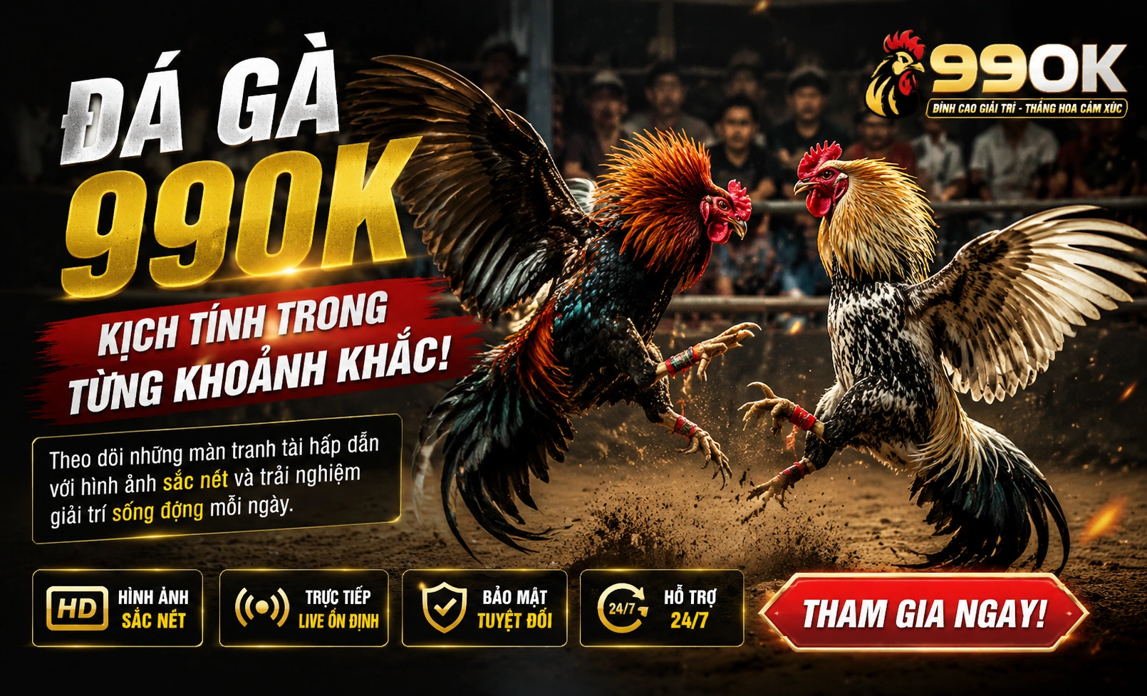 990K Đá Gà trực tuyến