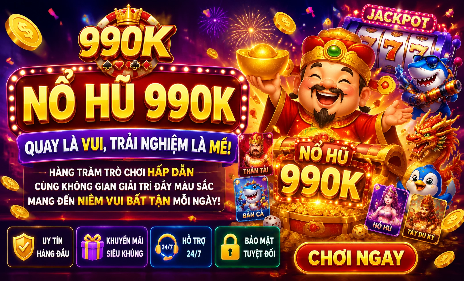 990K Nổ Hũ khuyến mãi
