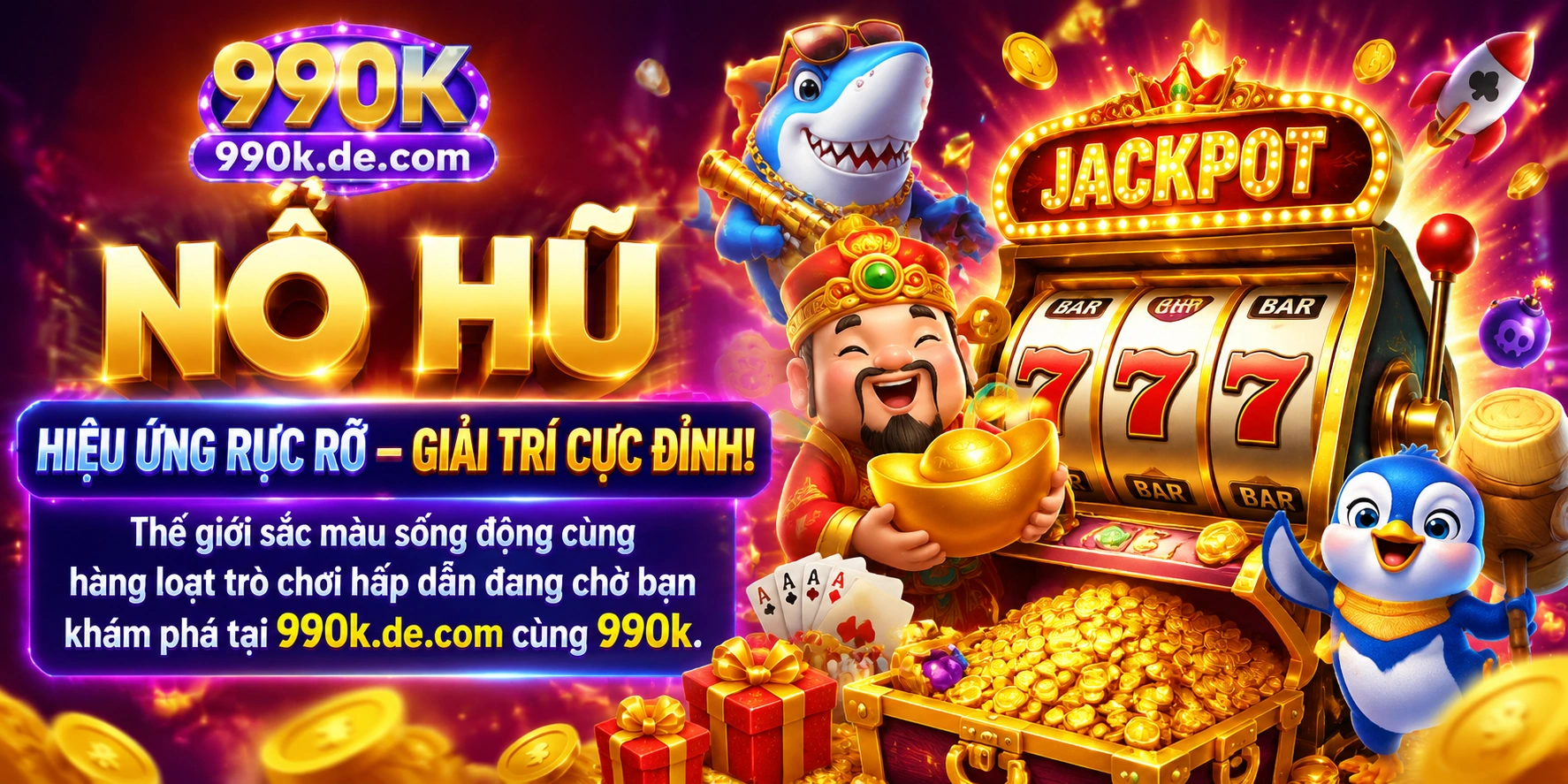 990K Nổ Hũ trải nghiệm mobile