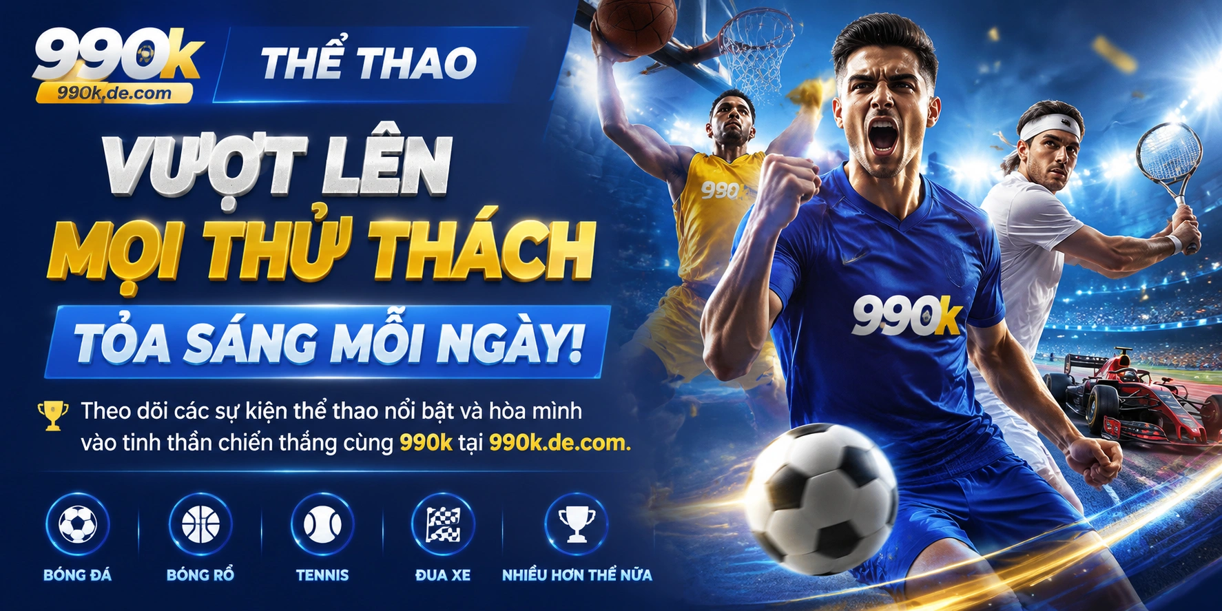 990K thể thao banner khuyến mãi